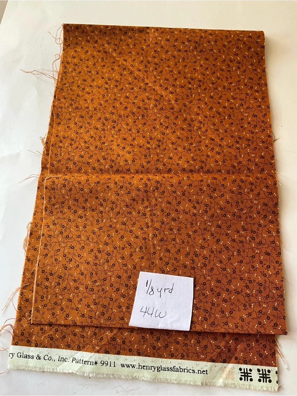 Quilting Sewing Crafts Fabric Lot Henry Glass #9835#920#926 Tan Mustard Gold